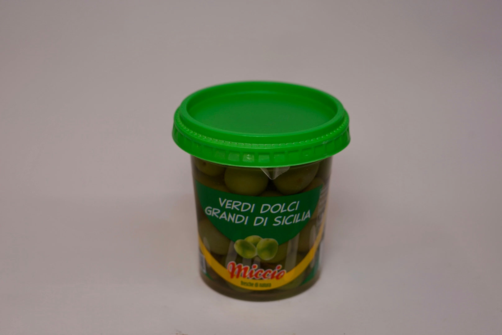 Green olives dolci grandi di sicilia - Miccio